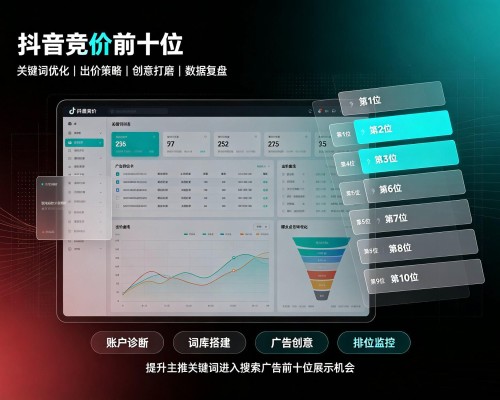 汉寿抖音搜索竞价